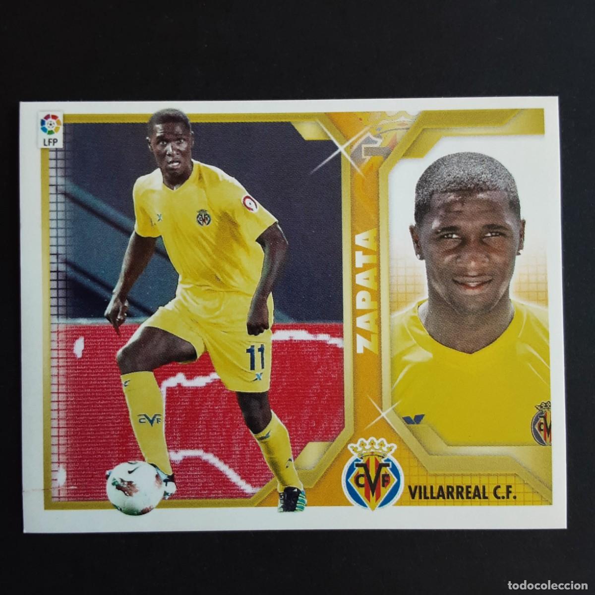 Cromos de F&uacute;tbol: CROMO LIGA 2011 2012 11 12 COLECCIONES ESTE PANINI FICHAJE N&ordm;21 ZAPATA-VILLARREAL NUNCA PEGADO