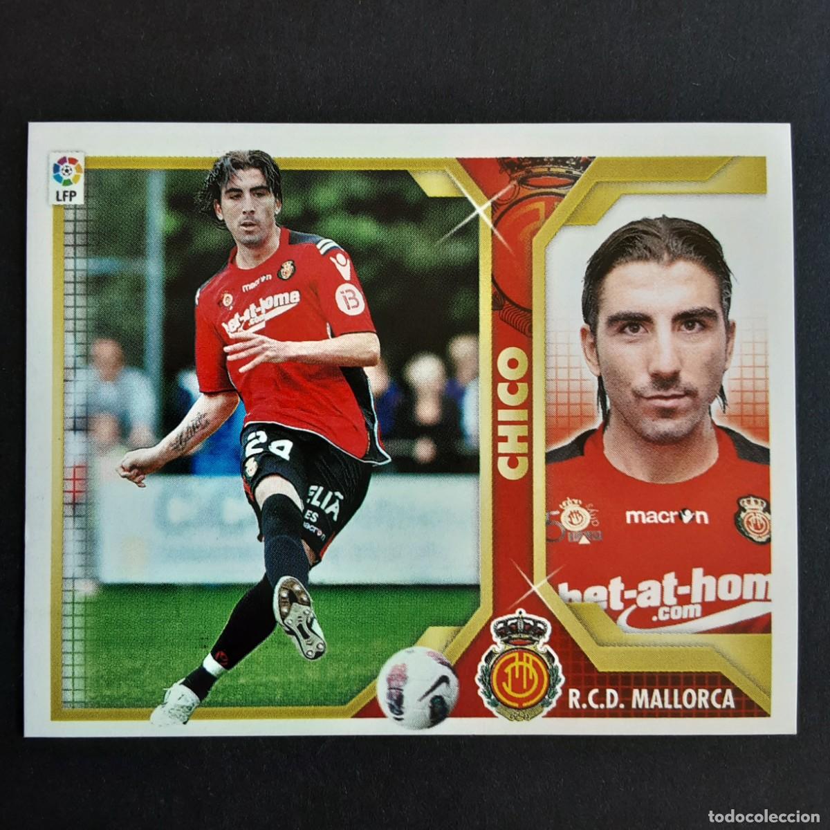 Cromos de F&uacute;tbol: CROMO LIGA 2011 2012 11 12 COLECCIONES ESTE PANINI FICHAJE N&ordm;27 CHICO-MALLORCA NUNCA PEGADO