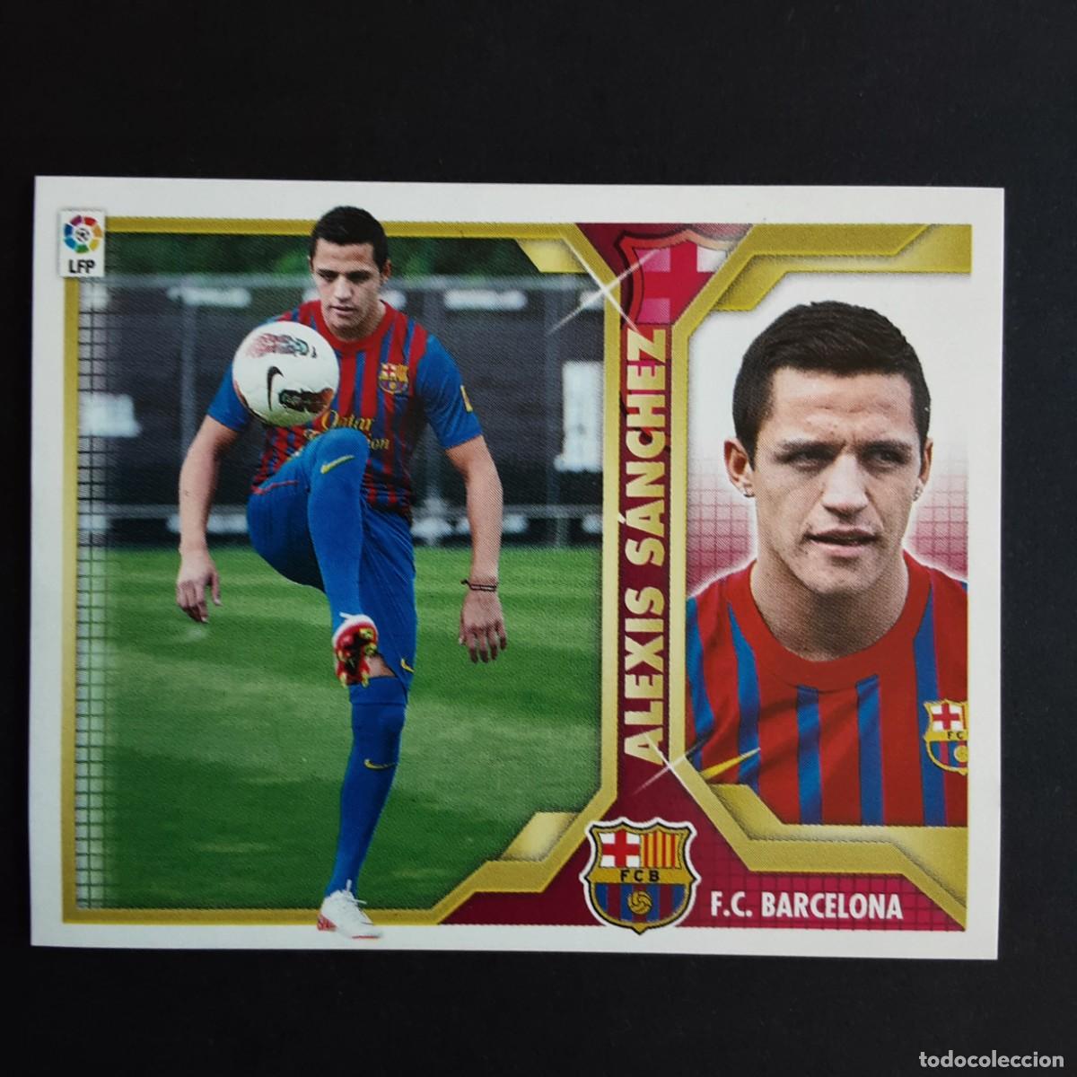Cromos de f&uacute;tbol: CROMO LIGA 2011 2012 11 12 COLECCIONES ESTE PANINI FICHAJE N&ordm;30 ALEXIS SANCHEZ-BARCELON NUNCA PEGADO