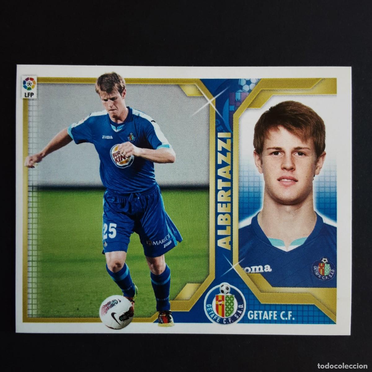 Cromos de F&uacute;tbol: CROMO LIGA 2011 2012 11 12 COLECCIONES ESTE PANINI FICHAJE N&ordm;32 ALBERTAZZI-GETAFE NUNCA PEGADO