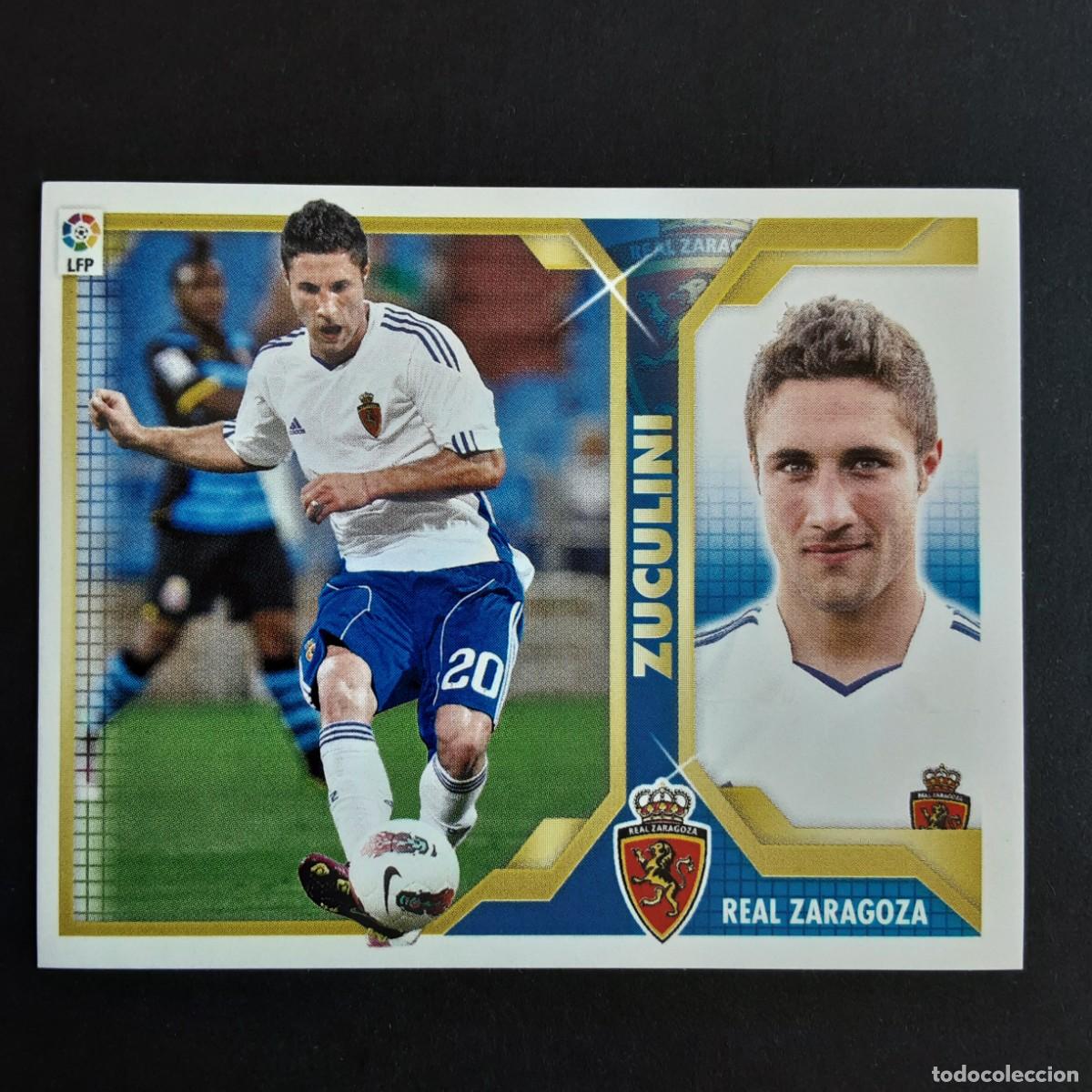 Football Stickers: CROMO LIGA 2011 2012 11 12 COLECCIONES ESTE PANINI FICHAJE N&ordm;34 ZUCULINI-ZARAGOZA NUNCA PEGADO