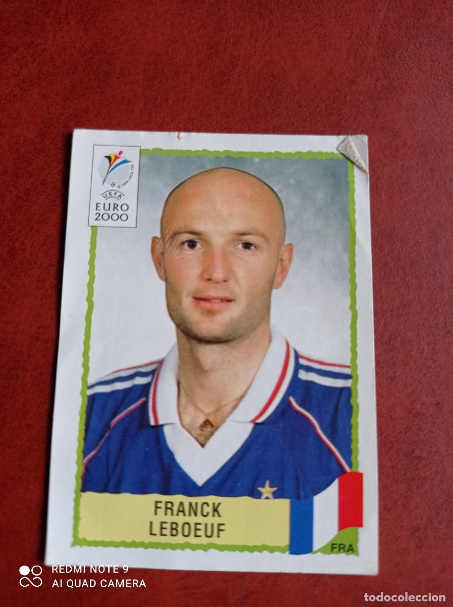 Fu&szlig;ball-Sticker: Euro 2000 panini n&deg;342 FRANCK LEBOEUF nunca pegado