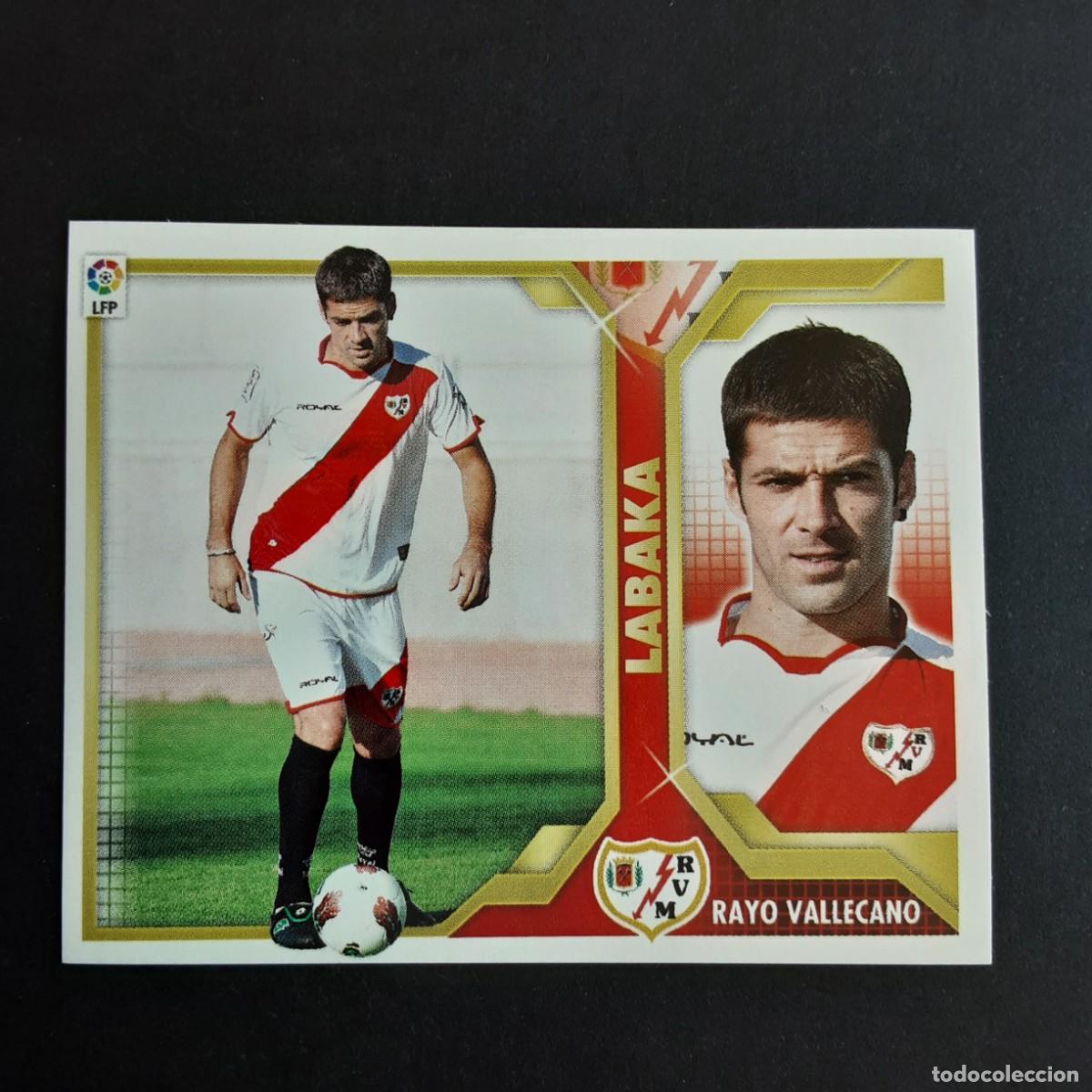 Cartes &agrave; collectionner de Football: CROMO LIGA 2011 2012 11 12 COLECCIONES ESTE PANINI FICHAJE N&ordm;36 LABAKA-RAYO VALLECANO NUNCA PEGADO