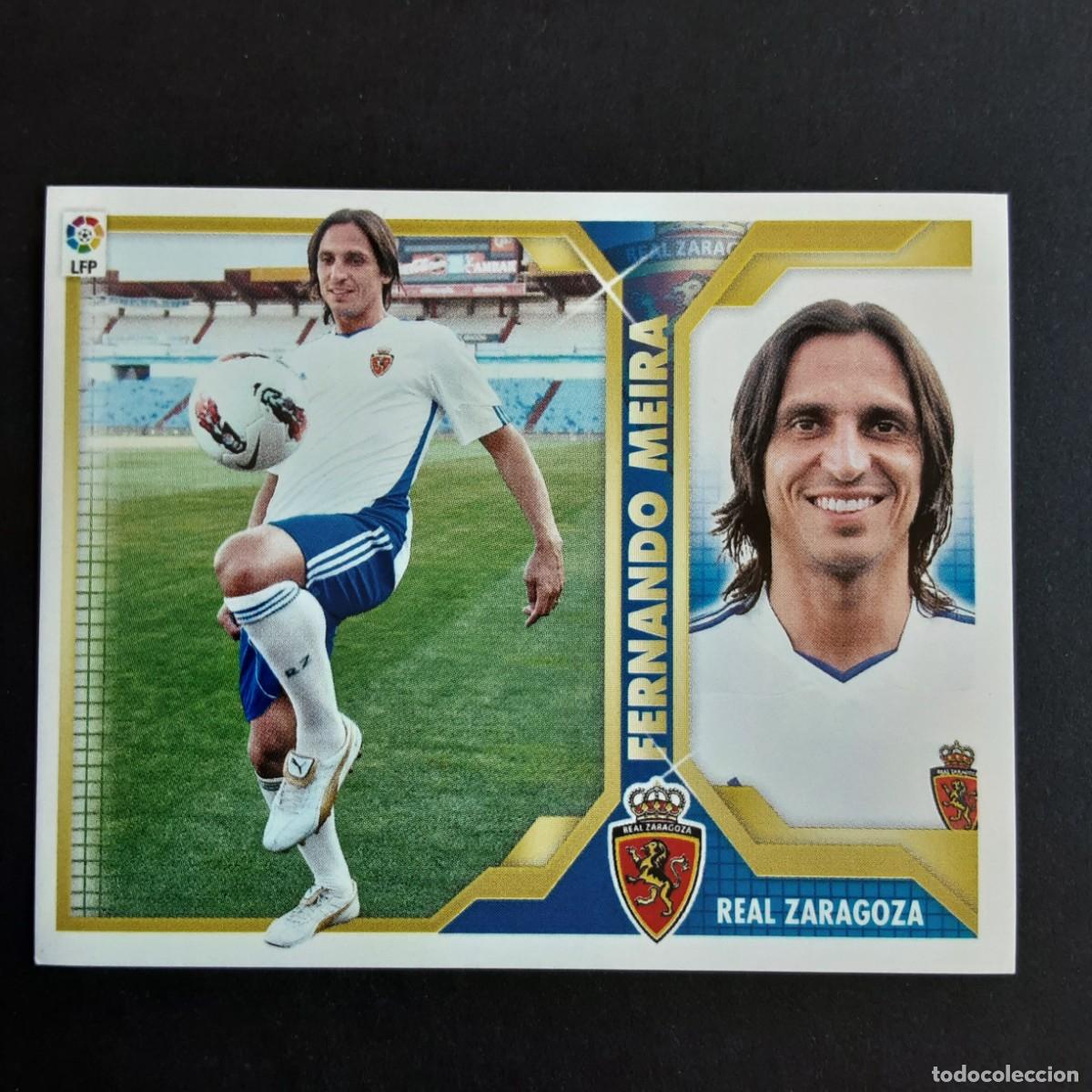 Cromos de F&uacute;tbol: CROMO LIGA 2011 2012 11 12 COLECCIONES ESTE PANINI FICHAJE N&ordm;41 FERNANDO MEIRA-ZARAGOZA NUNCA PEGADO