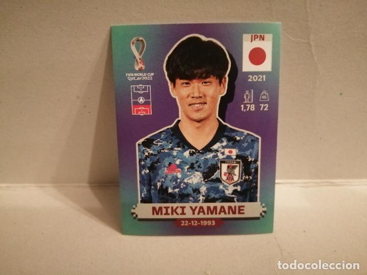 Cromos de F&uacute;tbol: cromo futbol mundial 2022 qatar fifa world cup japon 8 miki yamane