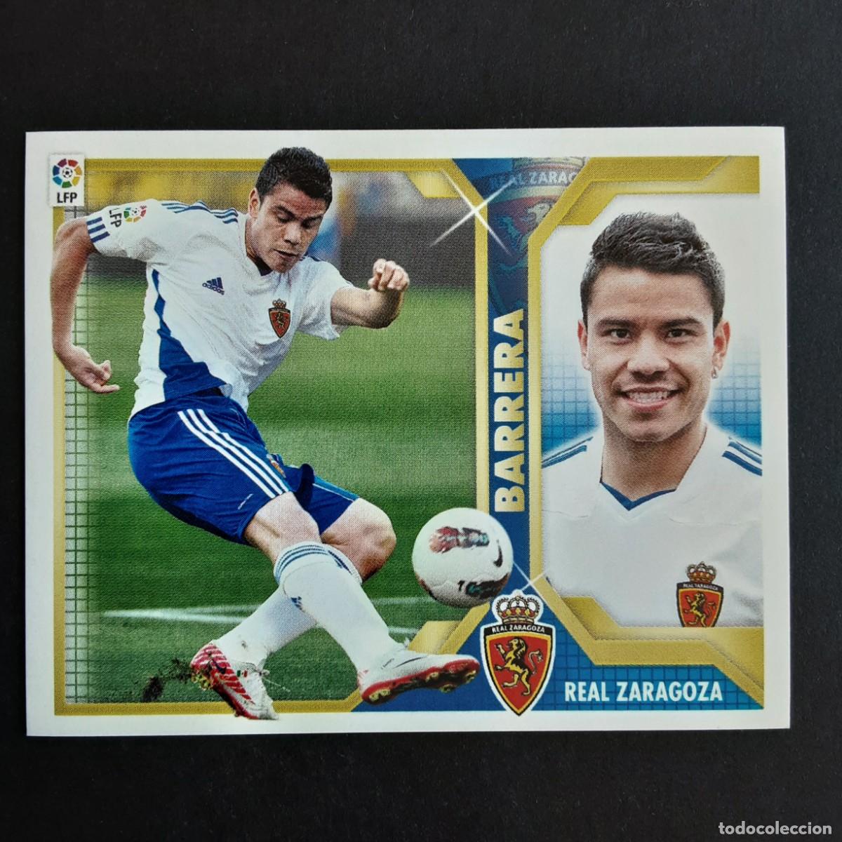Cromos de F&uacute;tbol: CROMO LIGA 2011 2012 11 12 COLECCIONES ESTE PANINI FICHAJE N&ordm;50 BARRERA-ZARAGOZA NUNCA PEGADO