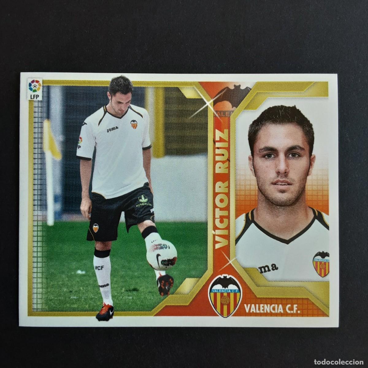 Cromos de F&uacute;tbol: CROMO LIGA 2011 2012 11 12 COLECCIONES ESTE PANINI FICHAJE N&ordm;53 VICTOR RUIZ-VALENCIA NUNCA PEGADO