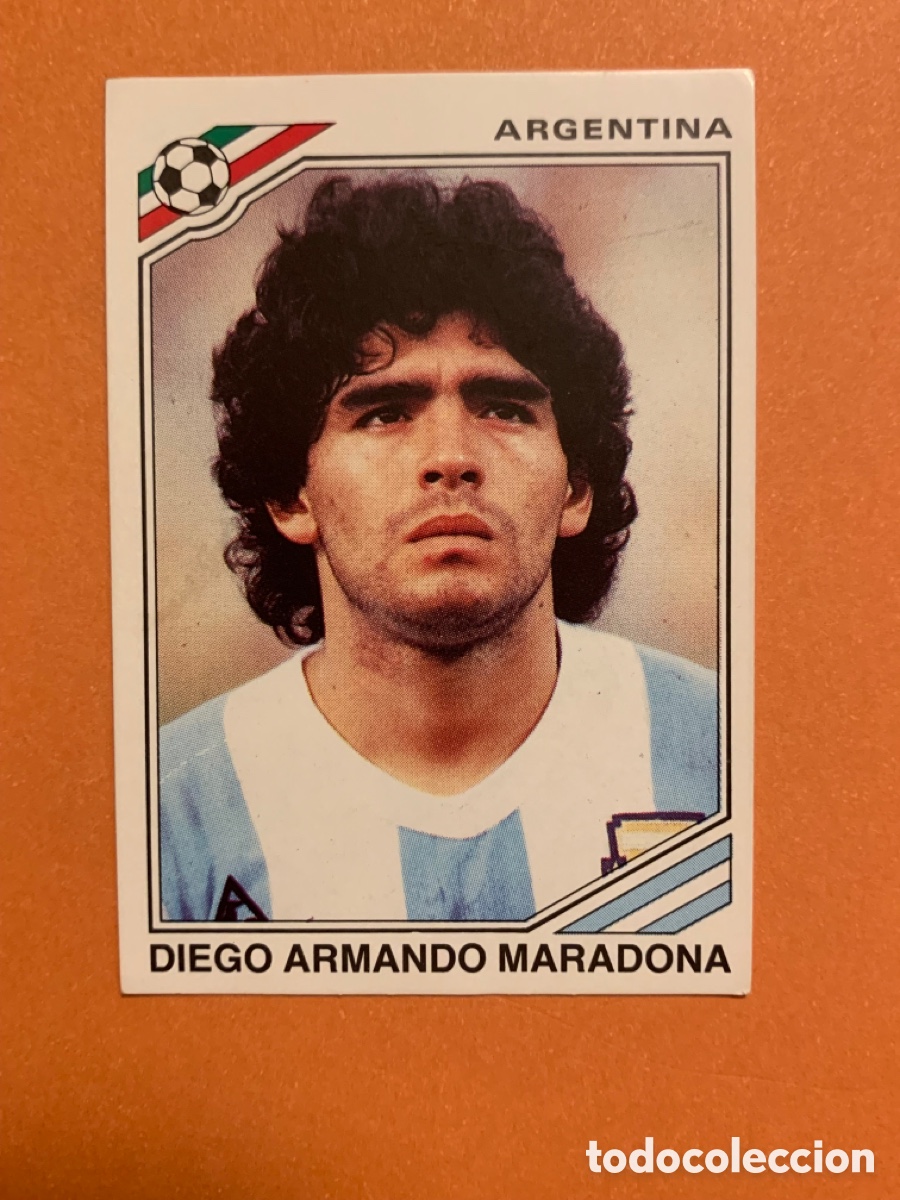 Carte Panini Collection Supersport 86 - Diego Armando Maradona (Napoli) - Collection 1986/87 - Occasion