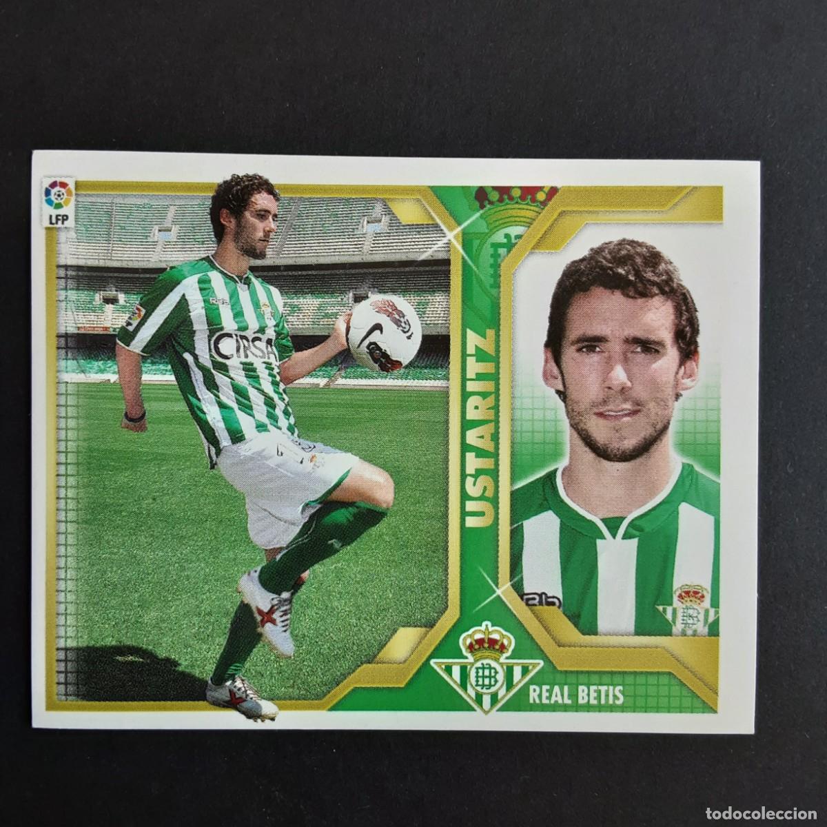 Figurine di Calcio: CROMO LIGA 2011 2012 11 12 COLECCIONES ESTE PANINI COLOCA N&ordm;7B USTARITZ-BETIS NUNCA PEGADO