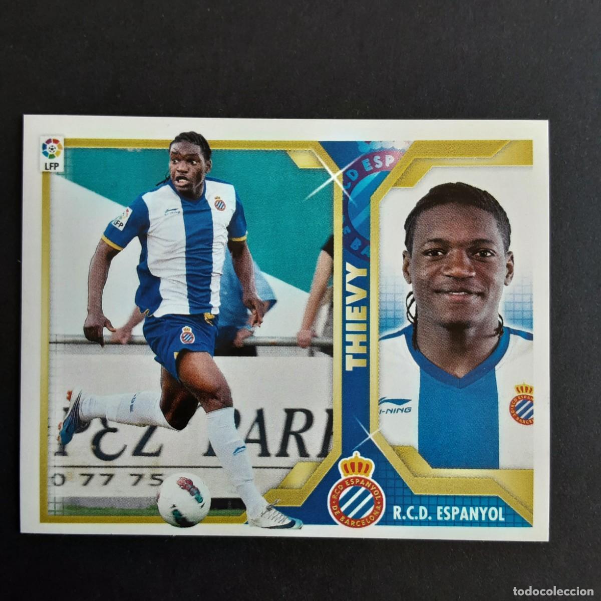 Fu&szlig;ball-Sticker: CROMO LIGA 2011 2012 11 12 COLECCIONES ESTE PANINI COLOCA N&ordm;16B THIEVY-ESPANYOL NUNCA PEGADO