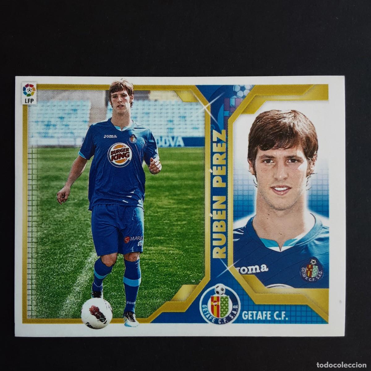 Cromos de F&uacute;tbol: CROMO LIGA 2011 2012 11 12 COLECCIONES ESTE PANINI COLOCA N&ordm;8B RUBEN PEREZ-GETAFE NUNCA PEGADO