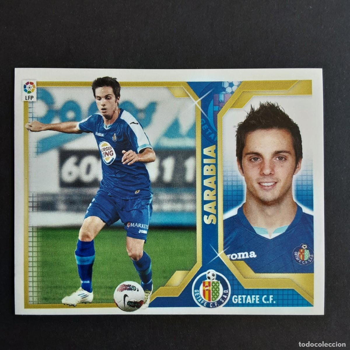 Cromos de F&uacute;tbol: CROMO LIGA 2011 2012 11 12 COLECCIONES ESTE PANINI COLOCA N&ordm;16B SARABIA-GETAFE NUNCA PEGADO