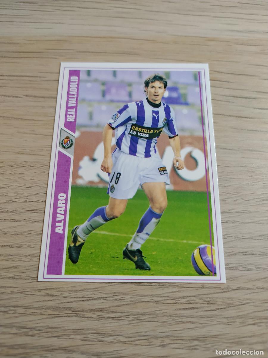 Cromos de Futebol: N&ordm; 474 ALVARO VALLADOLID LAS FICHAS DE LA LIGA 2008 MUNDICROMO 2007 2008