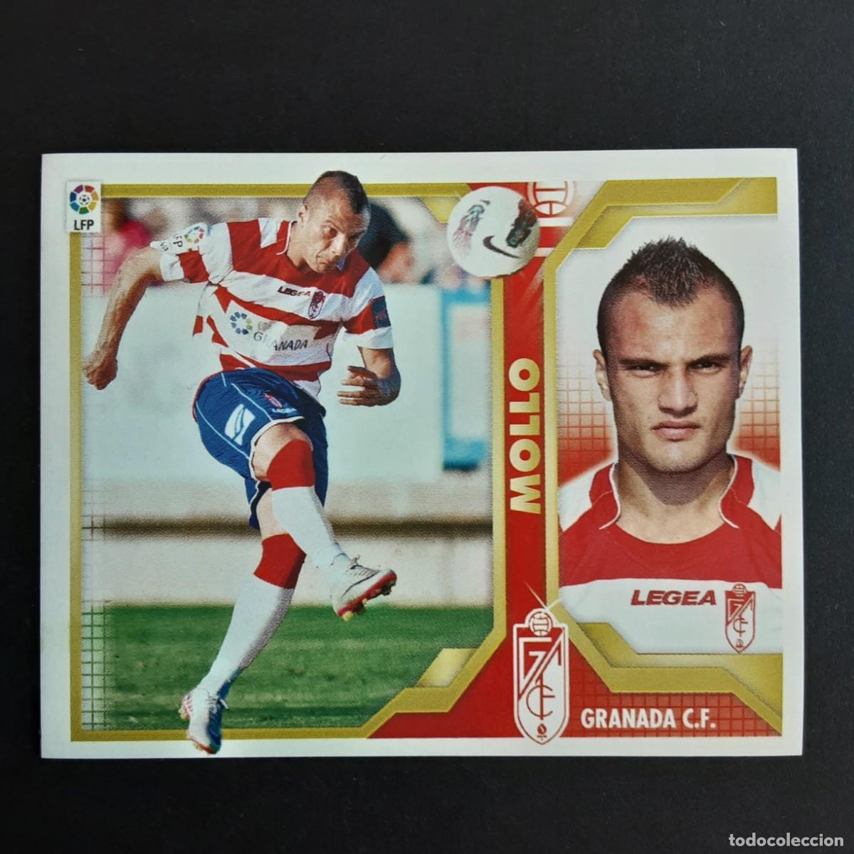 Cromos de F&uacute;tbol: CROMO LIGA 2011 2012 11 12 COLECCIONES ESTE PANINI COLOCA N&ordm;14B MOLLO-GRANADA NUNCA PEGADO