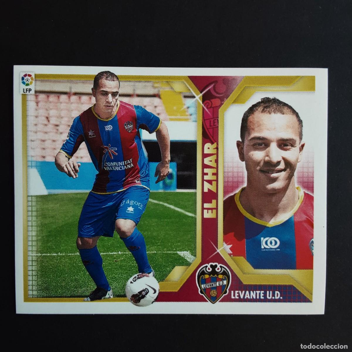 Cromos de F&uacute;tbol: CROMO LIGA 2011 2012 11 12 COLECCIONES ESTE PANINI COLOCA N&ordm;13B EL ZHAR-LEVANTE NUNCA PEGADO