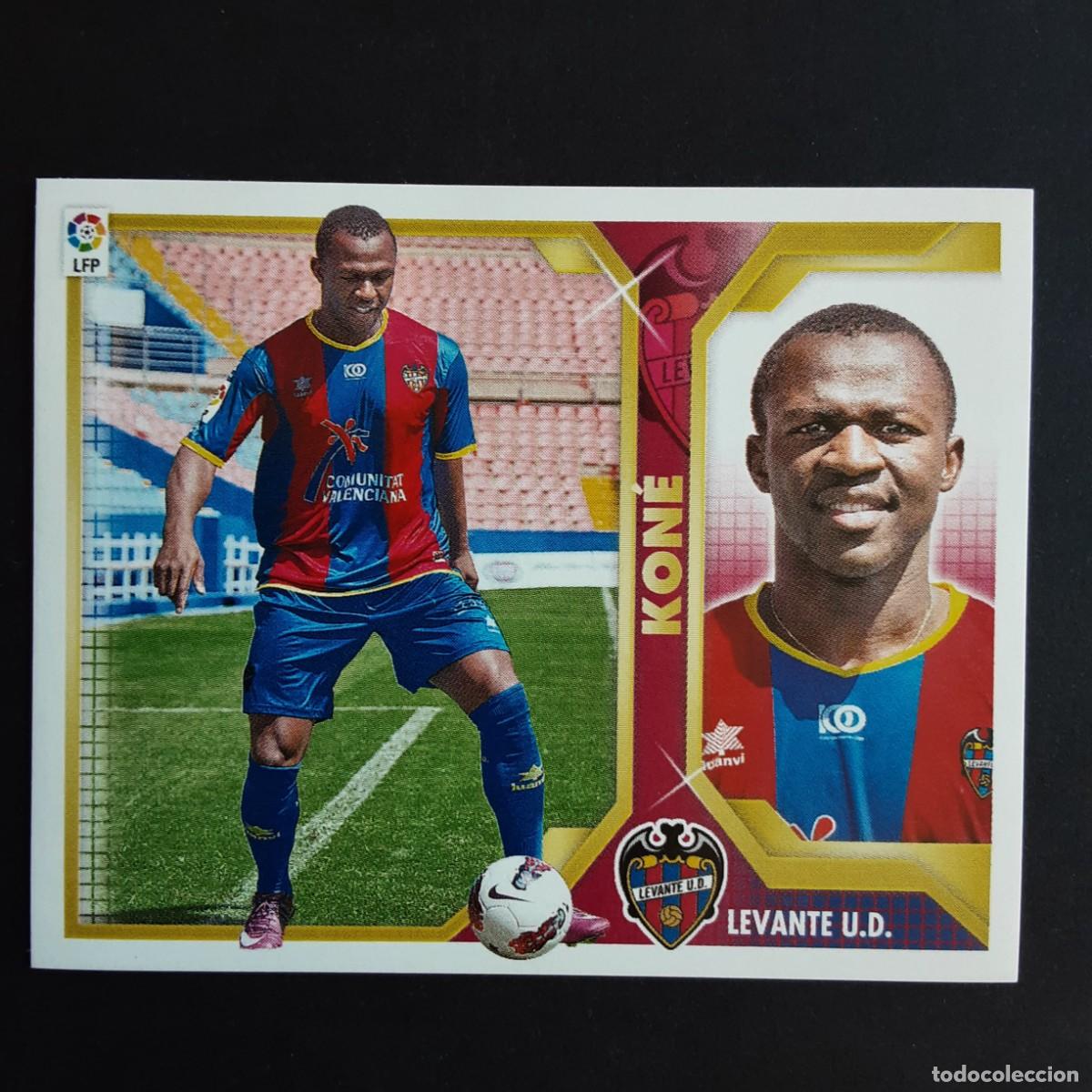 Cromos de F&uacute;tbol: CROMO LIGA 2011 2012 11 12 COLECCIONES ESTE PANINI COLOCA N&ordm;16B KONE-LEVANTE NUNCA PEGADO