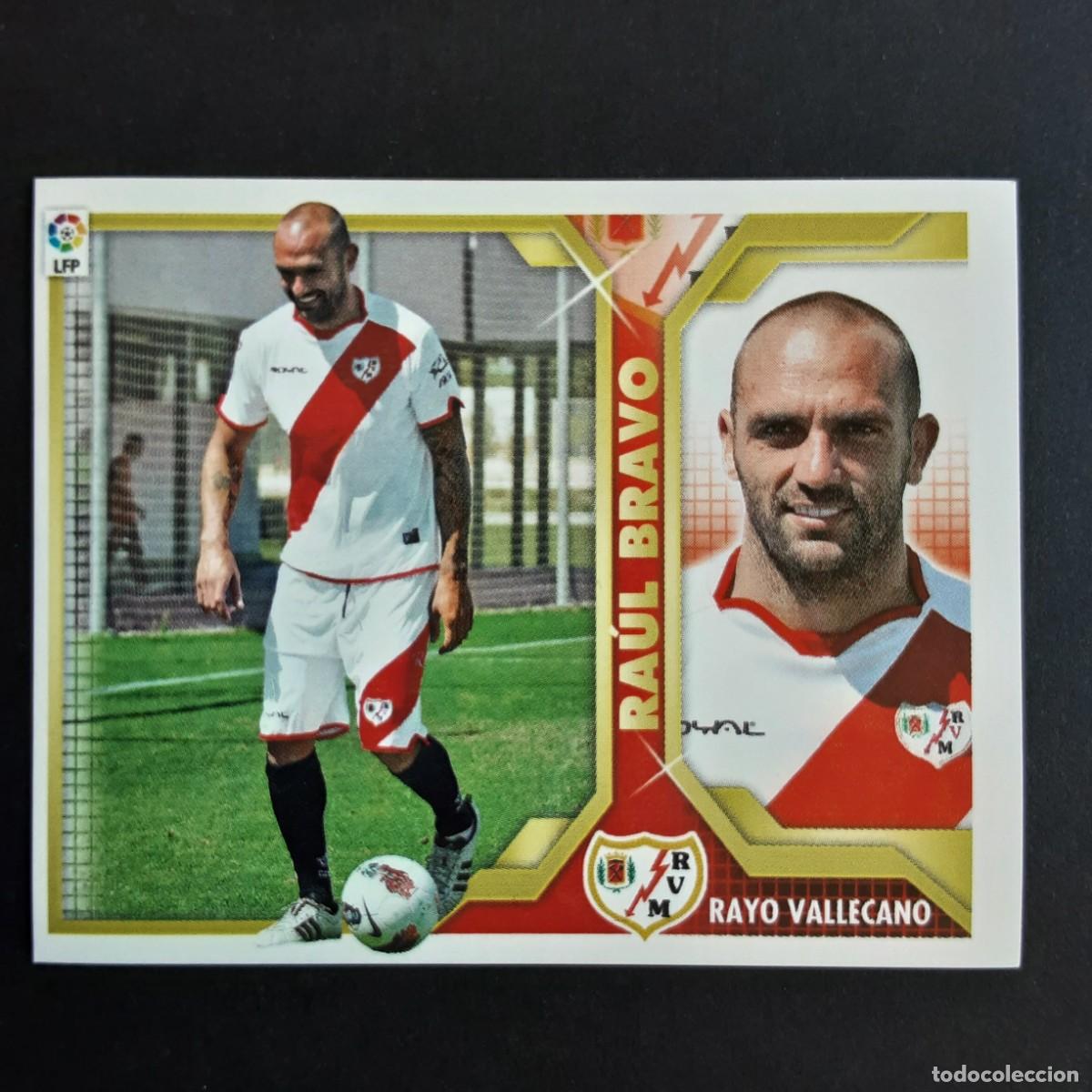 Cromos de f&uacute;tbol: CROMO LIGA 2011 2012 11 12 COLECCIONES ESTE PANINI COLOCA N&ordm;4B RAUL BRAVO-R.VALLECANO NUNCA PEGADO