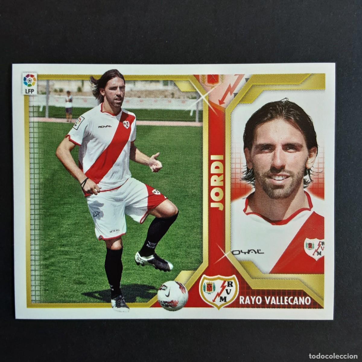 Cromos de f&uacute;tbol: CROMO LIGA 2011 2012 11 12 COLECCIONES ESTE PANINI COLOCA N&ordm;6B JORDI-R.VALLECANO NUNCA PEGADO