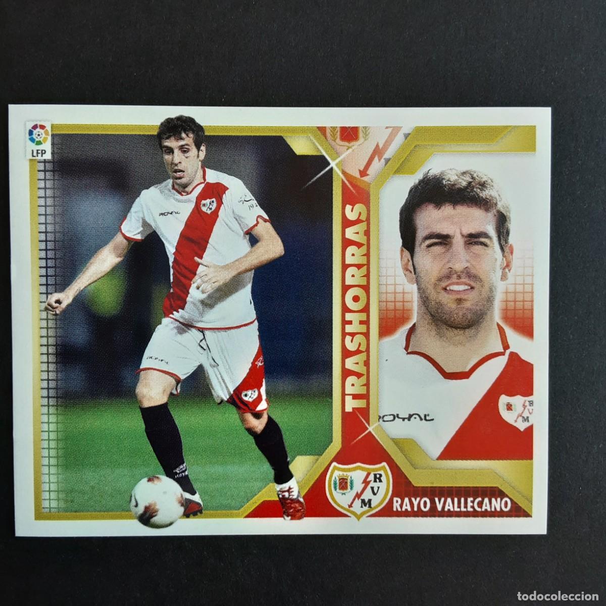 Cromos de f&uacute;tbol: CROMO LIGA 2011 2012 11 12 COLECCIONES ESTE PANINI COLOCA N&ordm;11B TRASHORRAS-R.VALLECANO NUNCA PEGADO