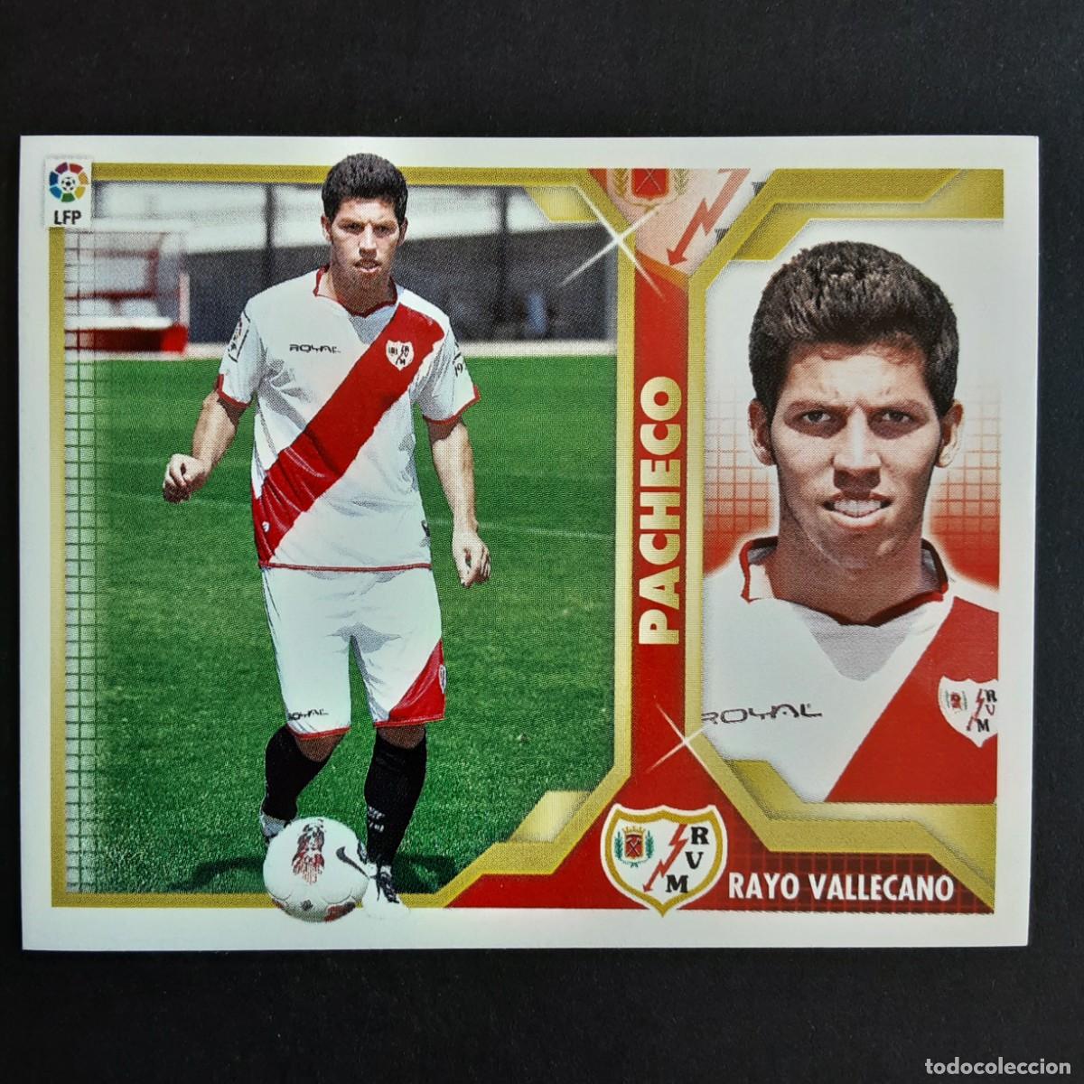 Figurine di Calcio: CROMO LIGA 2011 2012 11 12 COLECCIONES ESTE PANINI COLOCA N&ordm;12B PACHECO-R.VALLECANO NUNCA PEGADO
