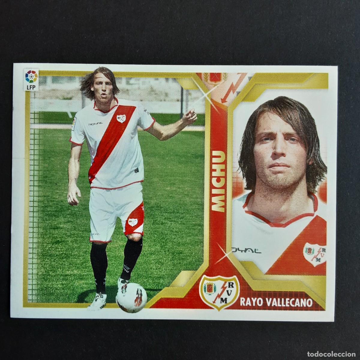Cromos de f&uacute;tbol: CROMO LIGA 2011 2012 11 12 COLECCIONES ESTE PANINI COLOCA N&ordm;13B MICHU-R.VALLECANO NUNCA PEGADO