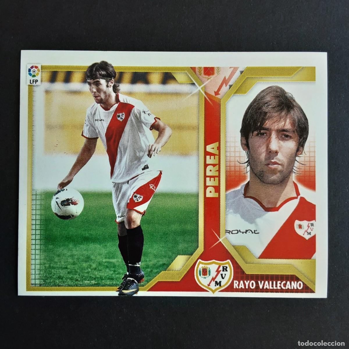 Cromos de f&uacute;tbol: CROMO LIGA 2011 2012 11 12 COLECCIONES ESTE PANINI COLOCA N&ordm;15B PEREA-R.VALLECANO NUNCA PEGADO