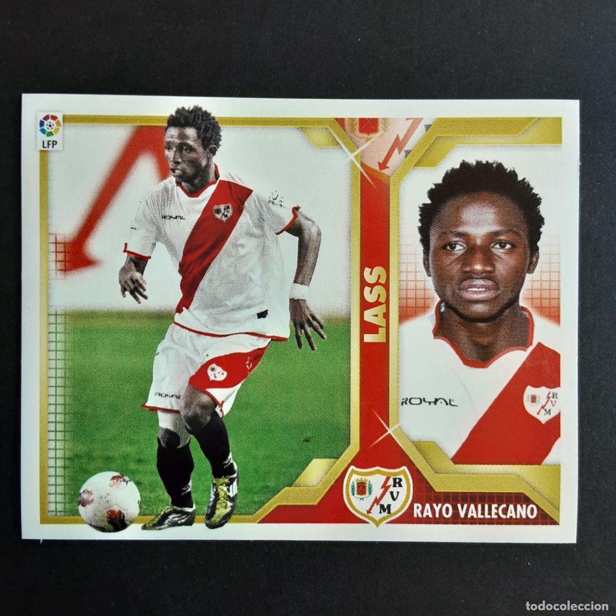 Cromos de f&uacute;tbol: CROMO LIGA 2011 2012 11 12 COLECCIONES ESTE PANINI COLOCA N&ordm;16B LASS-R.VALLECANO NUNCA PEGADO