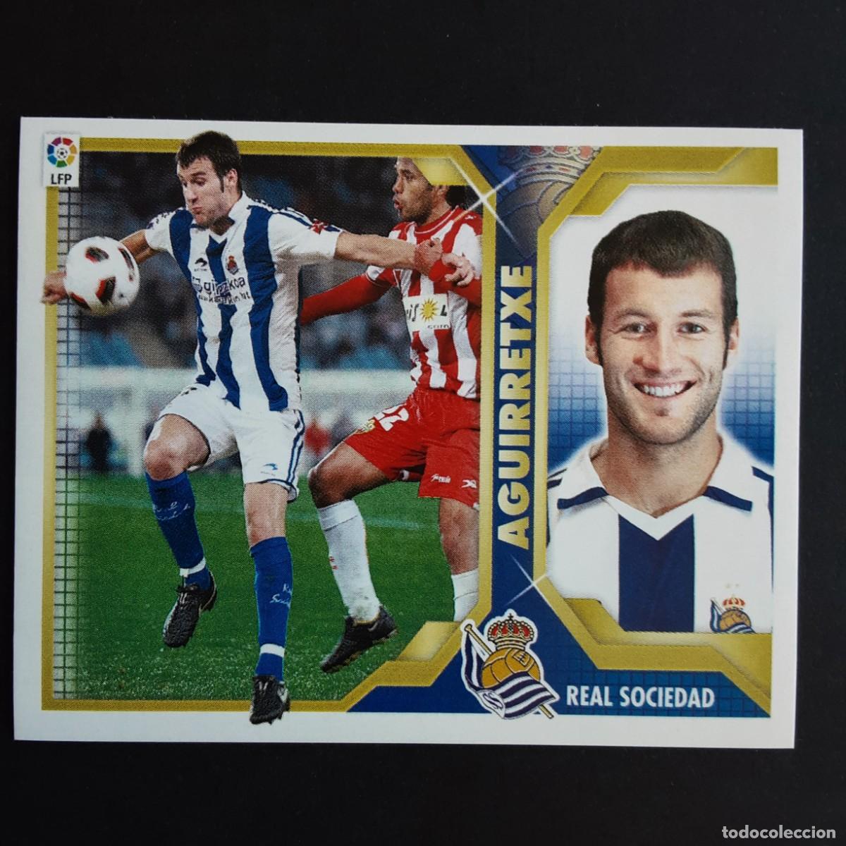 Cartes &agrave; collectionner de Football: CROMO LIGA 2011 2012 11 12 COLECCIONES ESTE PANINI COLOCA N&ordm;16B AGUIRRETXE-R.SOCIEDAD NUNCA PEGADO