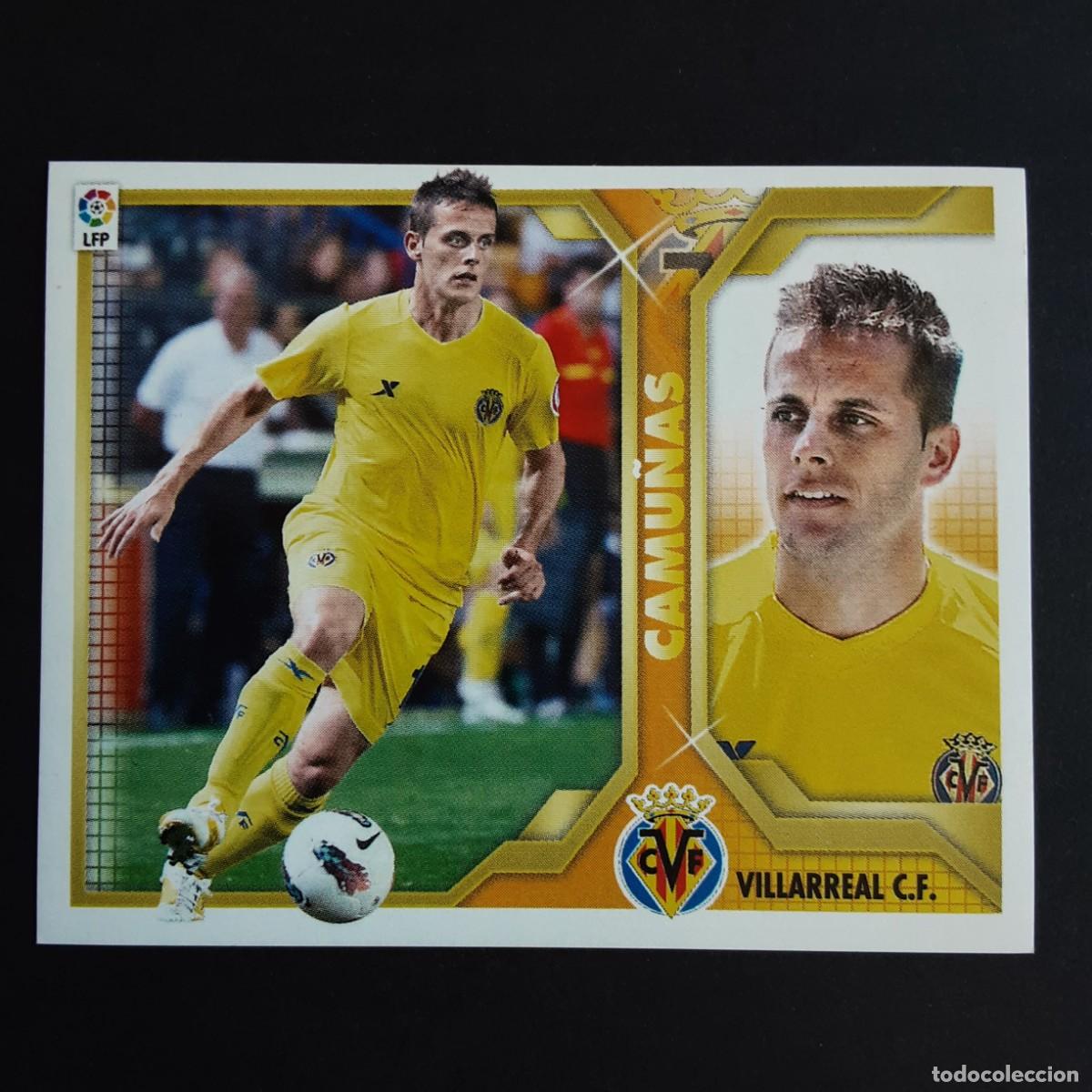 Cromos de F&uacute;tbol: CROMO LIGA 2011 2012 11 12 COLECCIONES ESTE PANINI COLOCA N&ordm;13B CAMU&Ntilde;AS-VILLARREAL NUNCA PEGADO