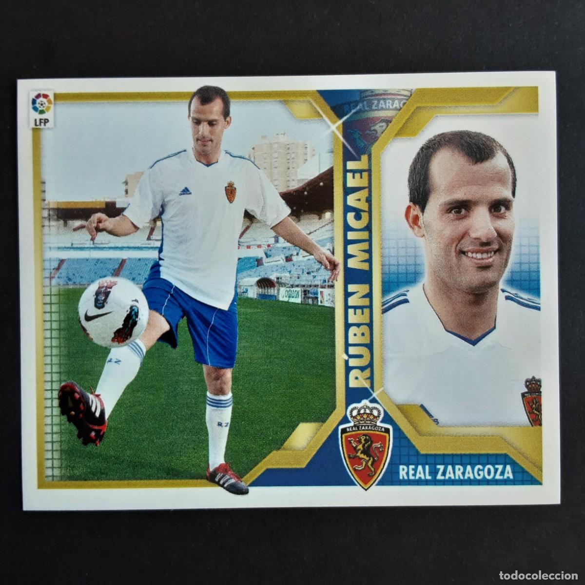 Cartes &agrave; collectionner de Football: CROMO LIGA 2011 2012 11 12 COLECCIONES ESTE PANINI COLOCA N&ordm;9B RUBEN MICAEL-ZARAGOZA NUNCA PEGADO