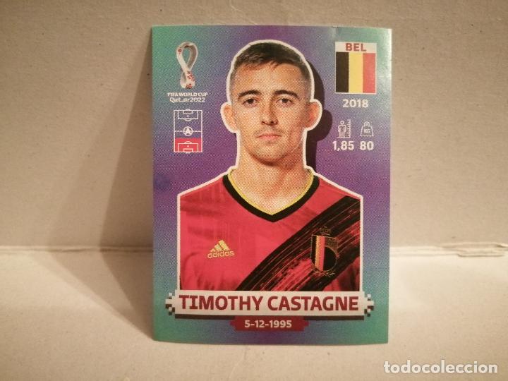 Figurine di Calcio: cromo futbol mundial 2022 qatar fifa world cup BELGICA 6 TIMOTHY CASTAGNE