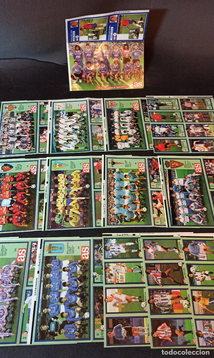 Cromos de Futebol: Lote de 92 cromos de Futbol AS 1989-1990 Sin pegar