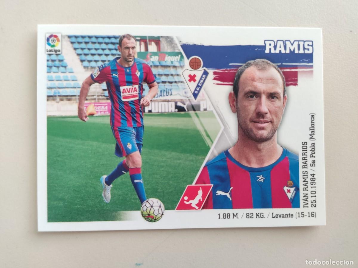 Cromos de f&uacute;tbol: 7 Ramis, SD Eibar, Panini Ediciones Liga Este 2015 2016 15 16 - Foto 1