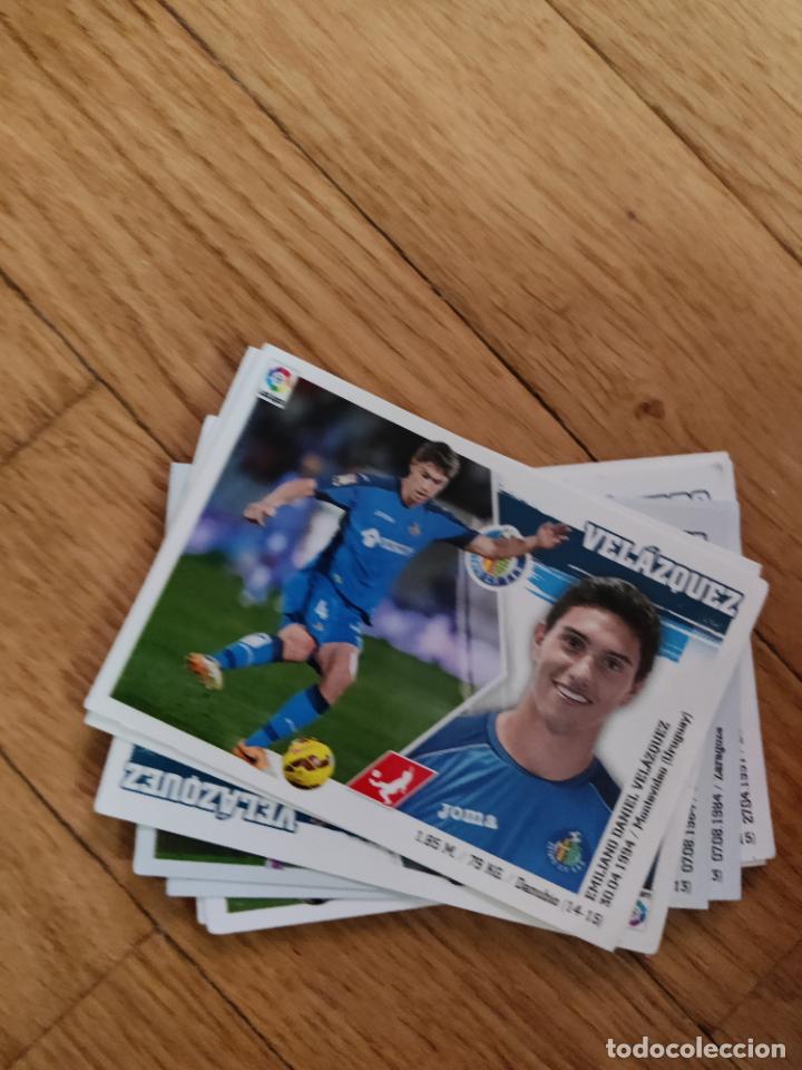 Cromos de f&uacute;tbol: velazquez etafe d este 2015 2016 15 16 sin pegar