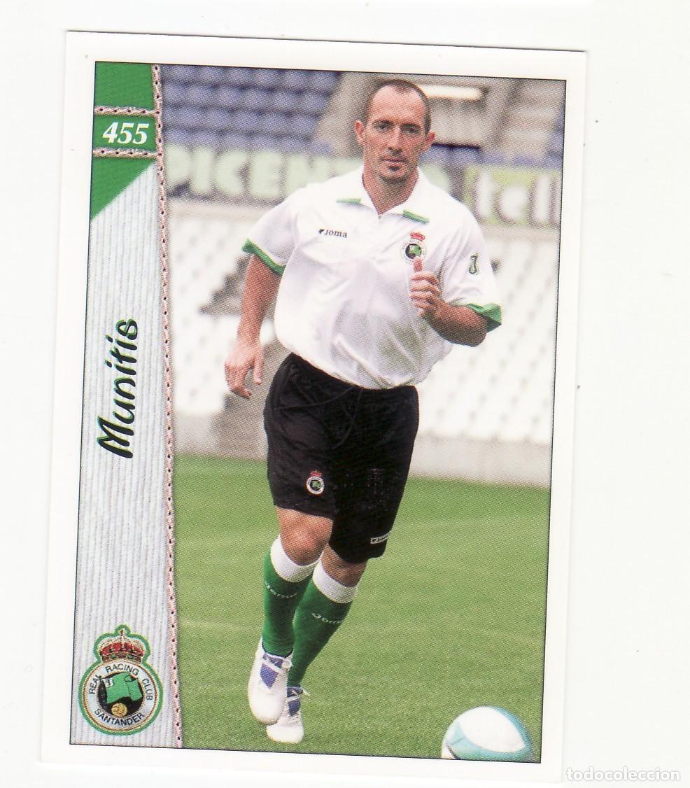 Cromos de f&uacute;tbol: MUNDICROMO 2007 455 MUNITIS RACING - Foto 1