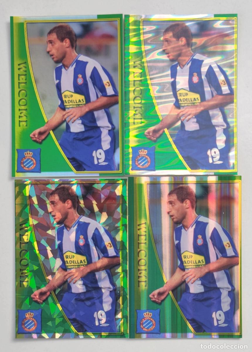 Cromos de Futebol: ZABALETA N&ordm; 597 ESPANYOL WELCOME BRILLO LISO MUNDICROMO 2005 2006 05 06