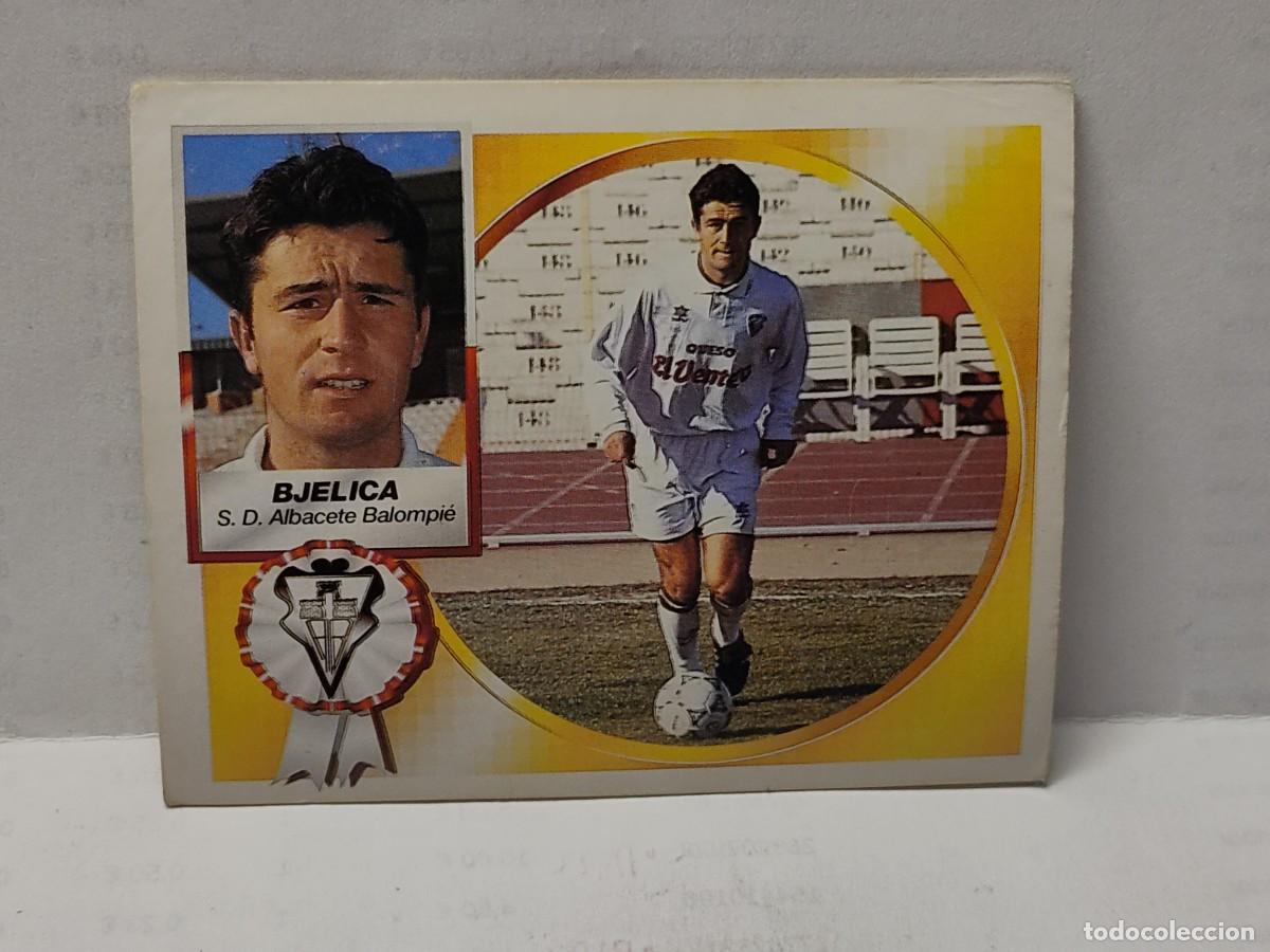 Fu&szlig;ball-Sticker: Cromo EDICIONES ESTE Liga 94/95 1994 1995 - COLOCA - BJELICA no pegado