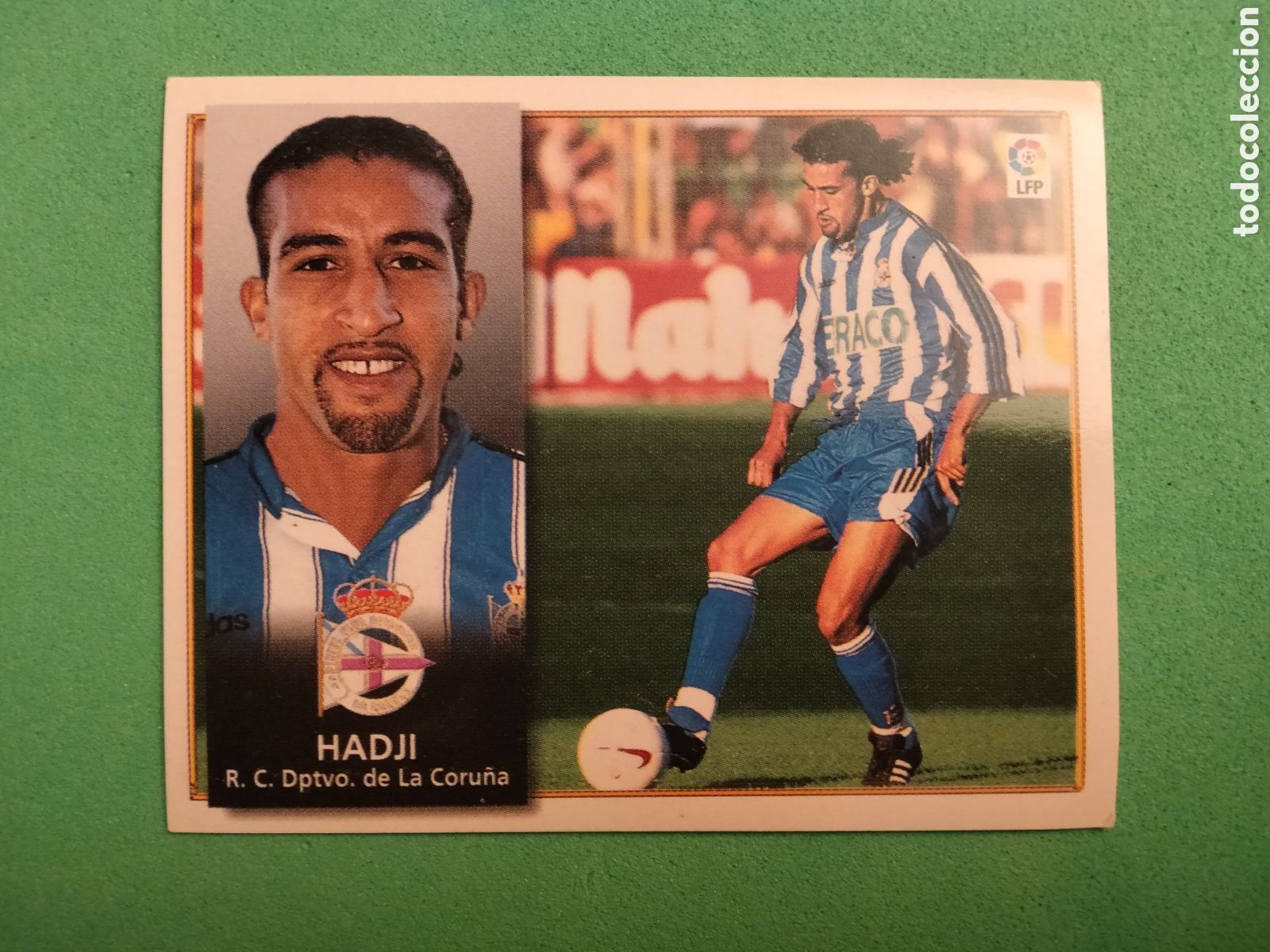 Cromos de Futebol: HADJI DEPORTIVO DE LA CORU&Ntilde;A EDICIONES ESTE 98 99 1998 1999 SIN PEGAR FUTBOL UNIFICO ENVIOS