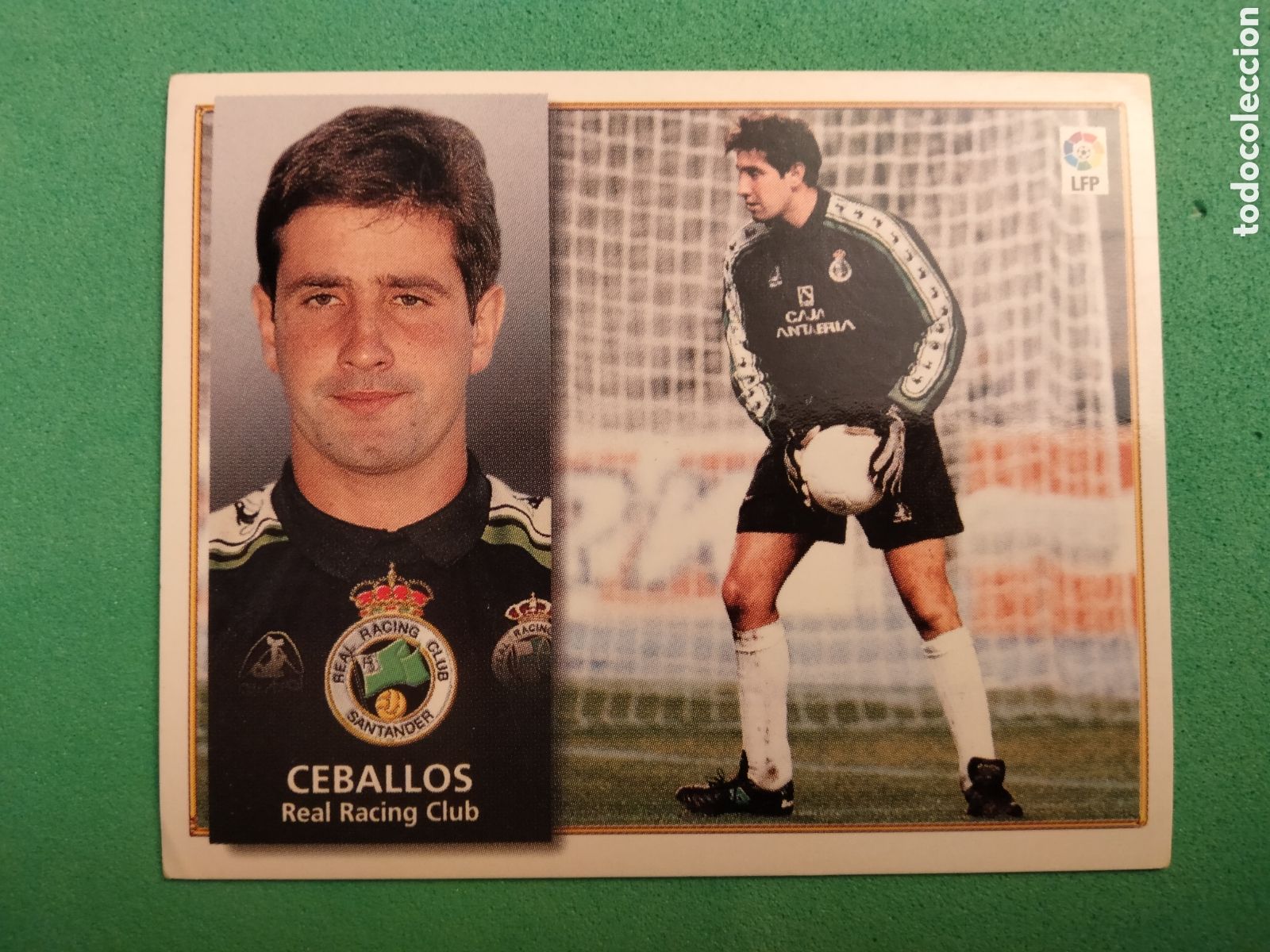 Cromos de f&uacute;tbol: CEBALLOS RACING DE SANTANDER EDICIONES ESTE 98 99 1998 1999 SIN PEGAR CROMO FUTBOL UNIFICO ENVIOS