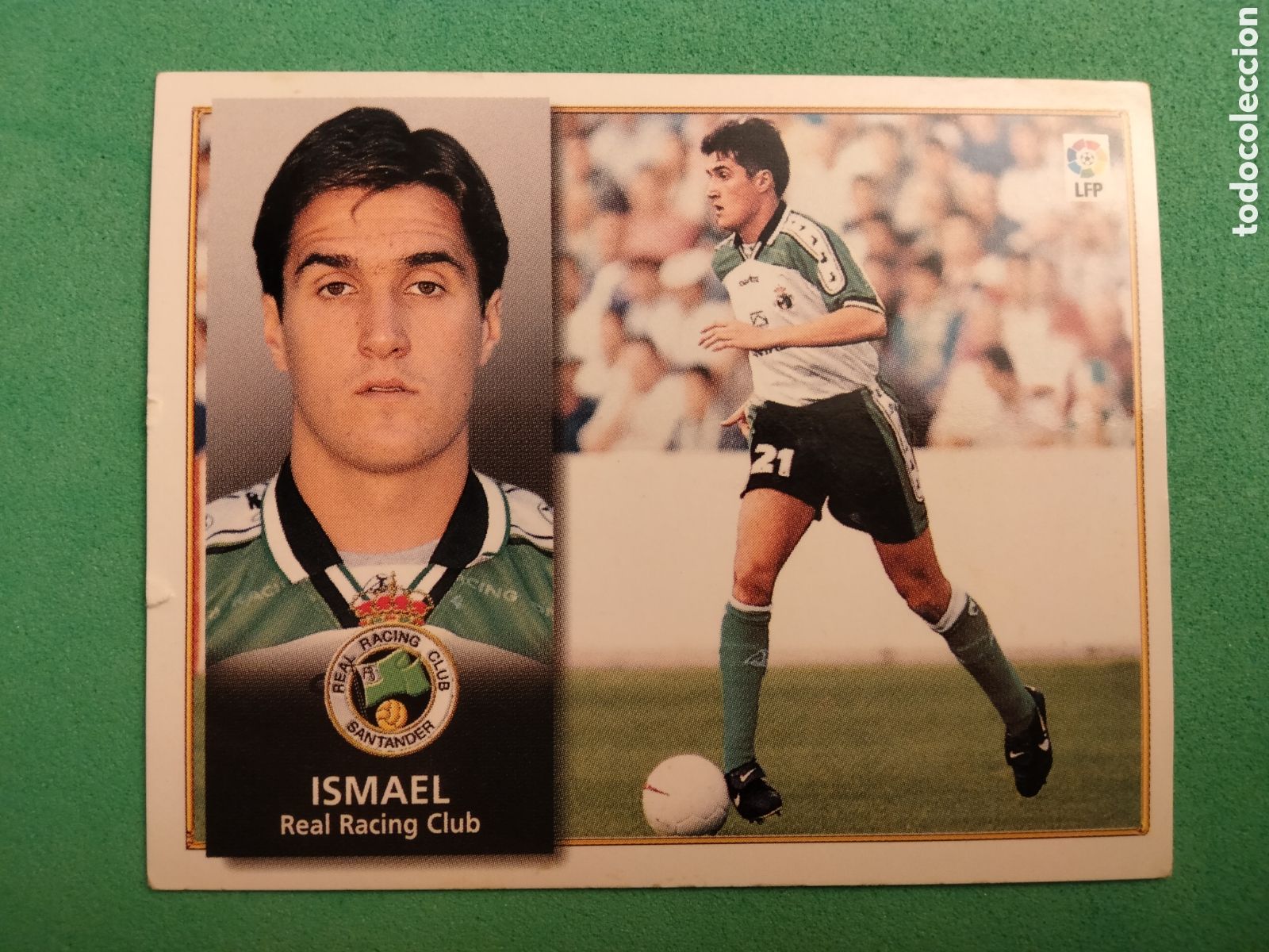 Cromos de f&uacute;tbol: ISMAEL RACING DE SANTANDER EDICIONES ESTE 98 99 1998 1999 SIN PEGAR CROMO FUTBOL UNIFICO ENVIOS