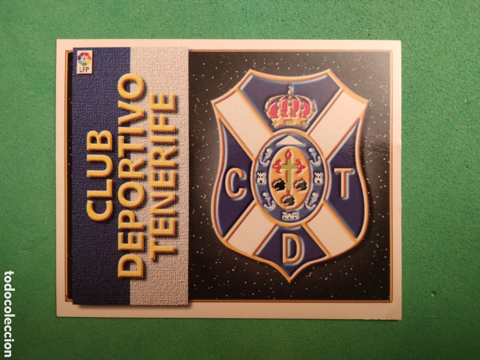 Cromos de f&uacute;tbol: ESCUDO TENERIFE EDICIONES ESTE 98 99 1998 1999 SIN PEGAR CROMO FUTBOL UNIFICO ENVIOS