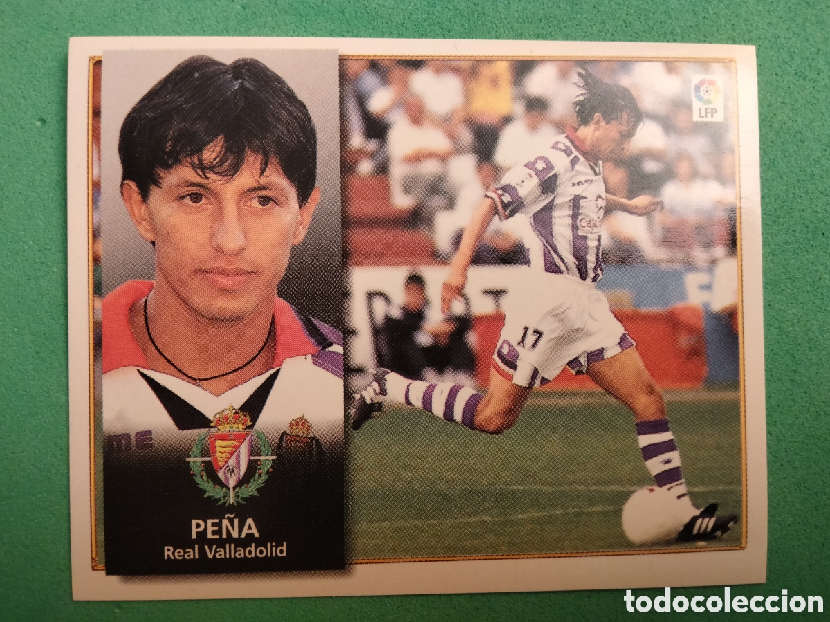 Cromos de f&uacute;tbol: PE&Ntilde;A REAL VALLADOLID EDICIONES ESTE 98 99 1998 1999 SIN PEGAR CROMO FUTBOL UNIFICO ENVIOS