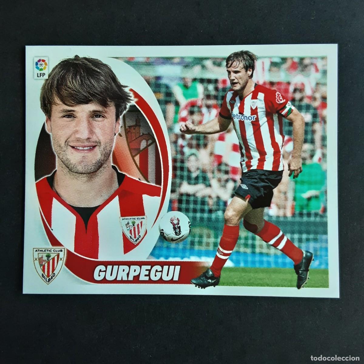 Fu&szlig;ball-Sticker: CROMO LIGA 2012 2013 12 13 COLECCIONES ESTE PANINI N&ordm;9A GURPEGUI-ATH.BILBAO NUNCA PEGADO