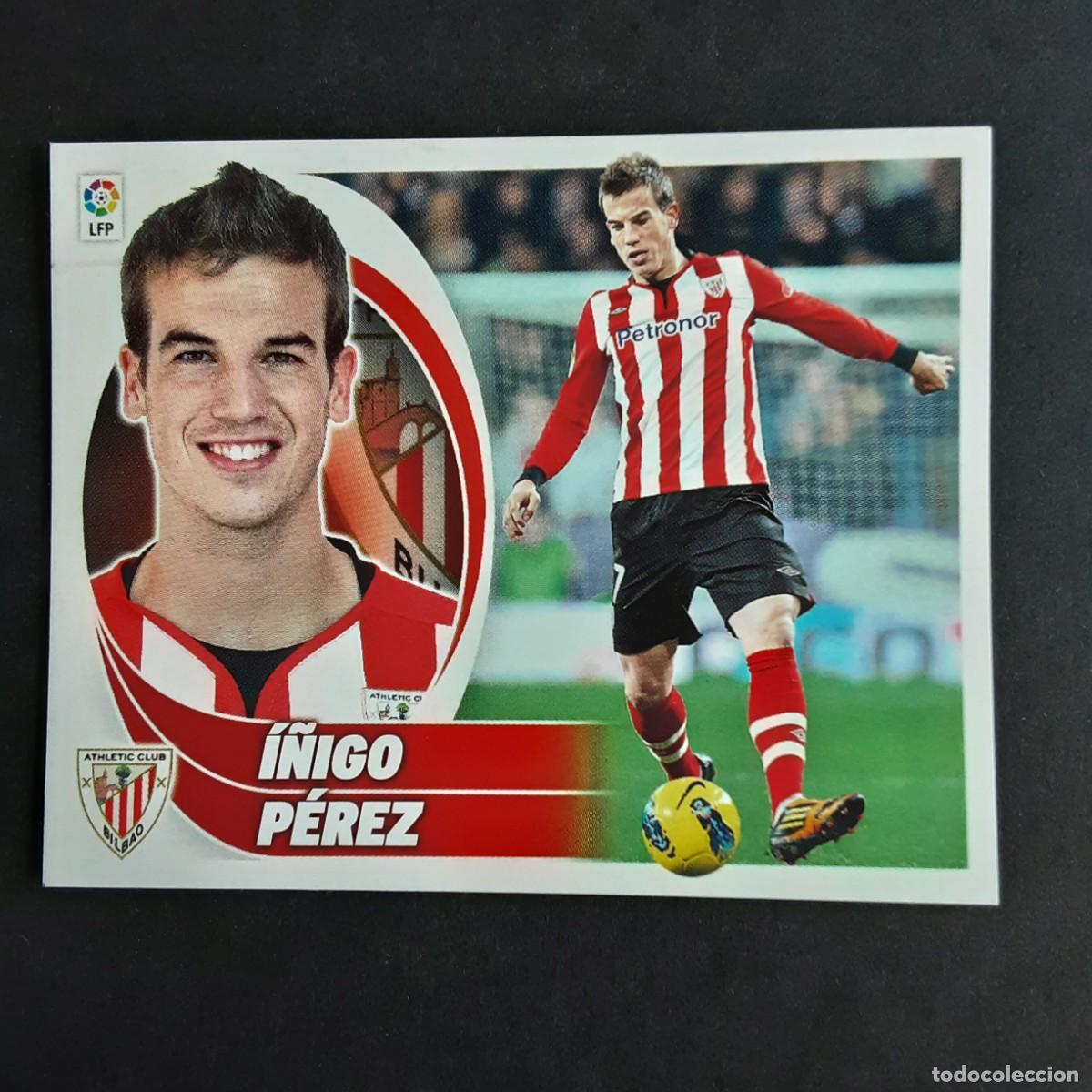 Cromos de f&uacute;tbol: CROMO LIGA 2012 2013 12 13 COLECCIONES ESTE PANINI N&ordm;11 I&Ntilde;IGO PEREZ-ATH.BILBAO NUNCA PEGADO