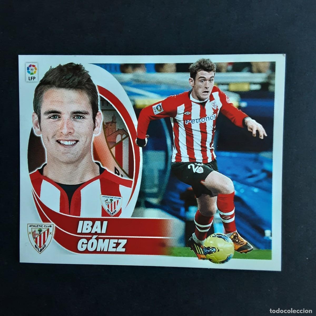 Cromos de f&uacute;tbol: CROMO LIGA 2012 2013 12 13 COLECCIONES ESTE PANINI N&ordm;16B IBAI GOMEZ-ATH.BILBAO NUNCA PEGADO