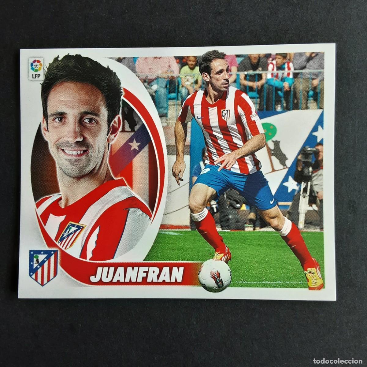 Fu&szlig;ball-Sticker: CROMO LIGA 2012 2013 12 13 COLECCIONES ESTE PANINI N&ordm;3A JUANFRAN-AT.MADRID NUNCA PEGADO