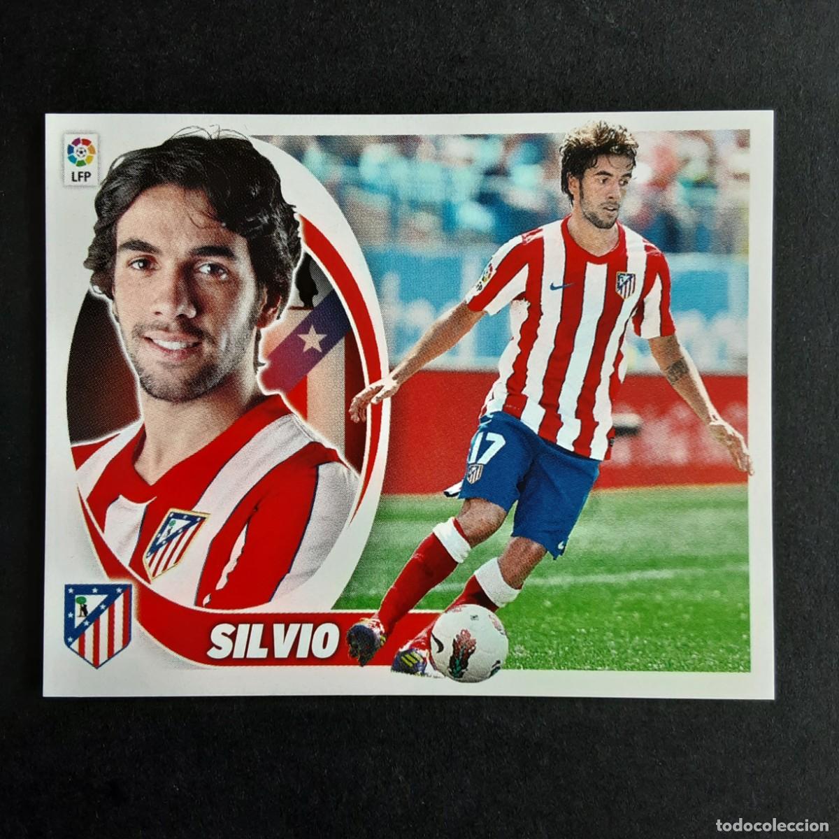 Cromos de F&uacute;tbol: CROMO LIGA 2012 2013 12 13 COLECCIONES ESTE PANINI N&ordm;3B SILVIO-AT.MADRID NUNCA PEGADO