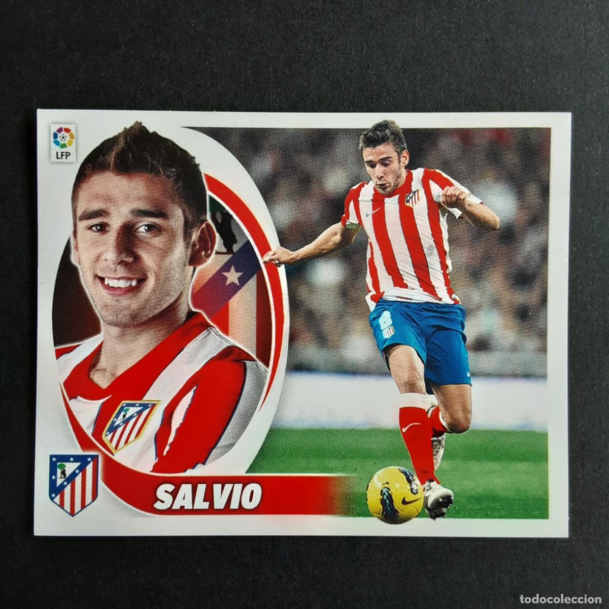 Cromos de f&uacute;tbol: CROMO LIGA 2012 2013 12 13 COLECCIONES ESTE PANINI N&ordm;13B SALVIO-AT.MADRID NUNCA PEGADO