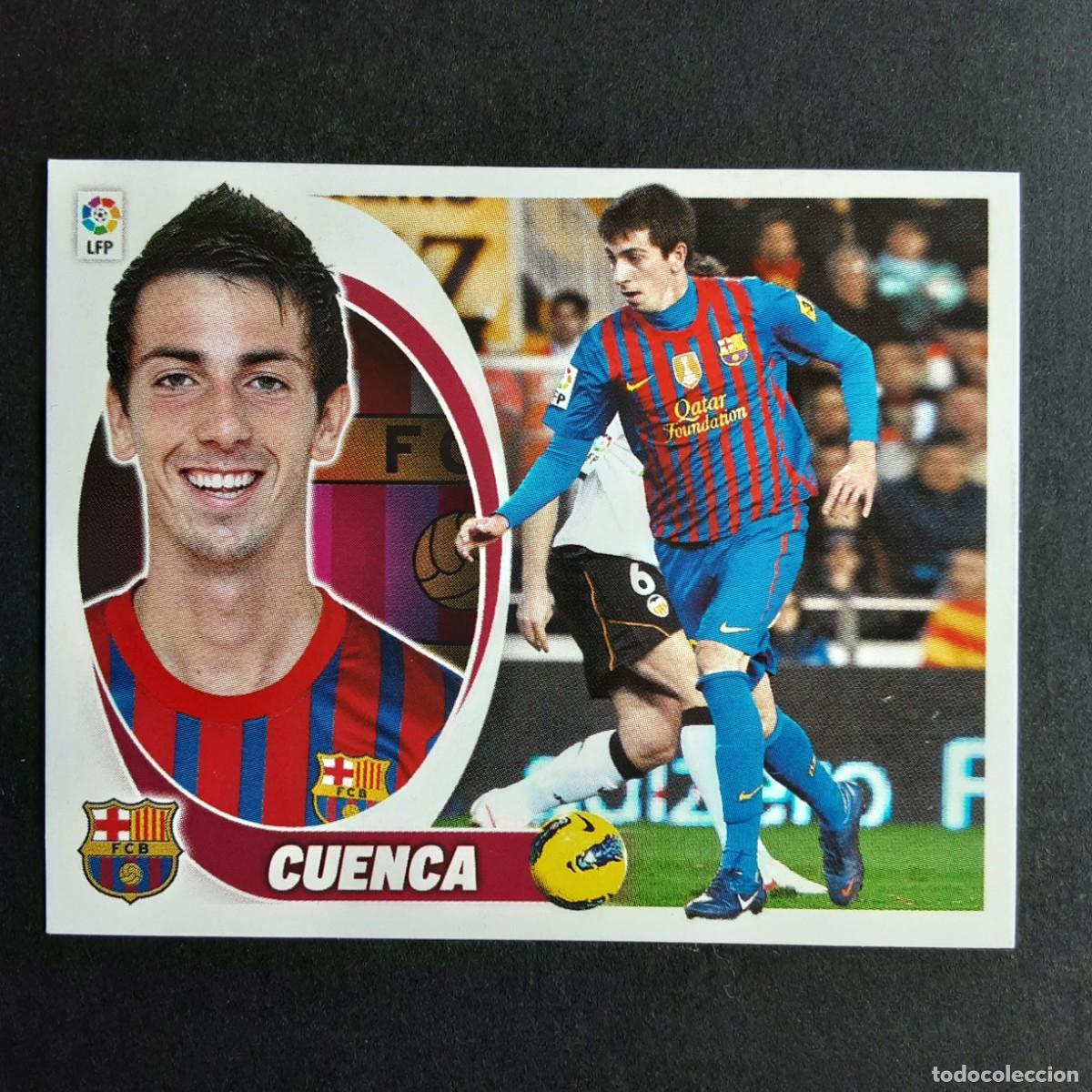 Fu&szlig;ball-Sticker: CROMO LIGA 2012 2013 12 13 COLECCIONES ESTE PANINI N&ordm;16B CUENCA-BARCELONA NUNCA PEGADO