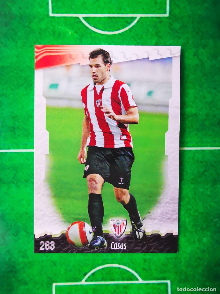 Cromos de f&uacute;tbol: CROMO FUTBOL 08 09 MUNDICROMO FICHAS QUIZ LIGA 2008 2009 ATHLETIC CLUB 283 CASAS
